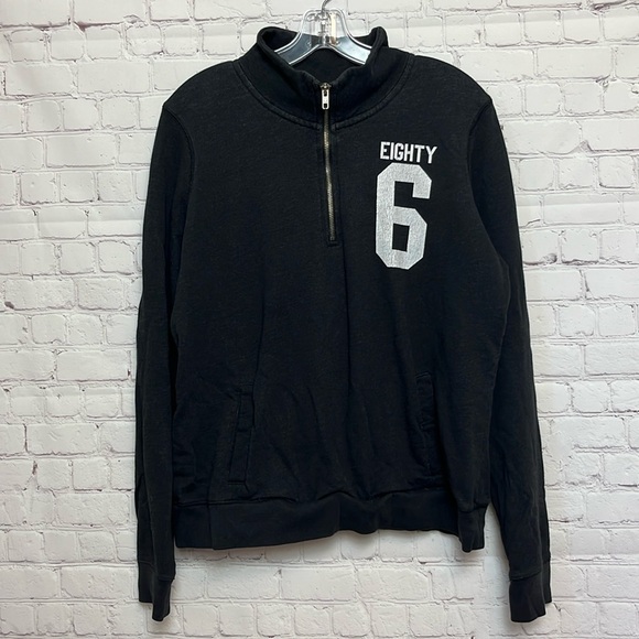 VS PINK Quarter Zip 86 Pullover Sweatshirt - Picture 1 of 13